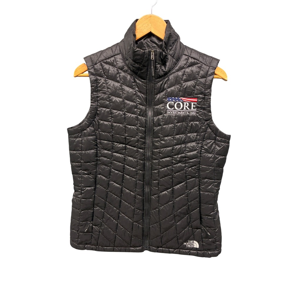 The North Face Dark Gray Quilted Vest